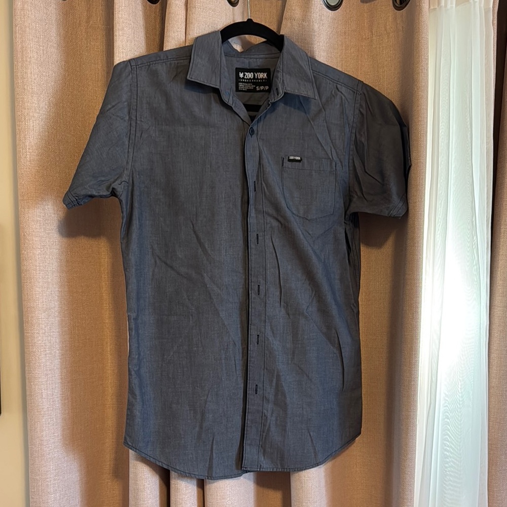 Zoo York Charcoal Button Down Shirt